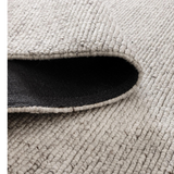 Priva Grey Hand Woven Textured Wool Rug
