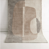 Isla Multi Contemporary Shapes Wool Rug