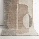 Isla Multi Contemporary Shapes Wool Rug
