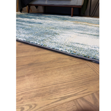 Pirea Forest Green Abstract Rug