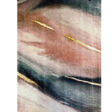 Pirea Rose Taupe Abstract Rug