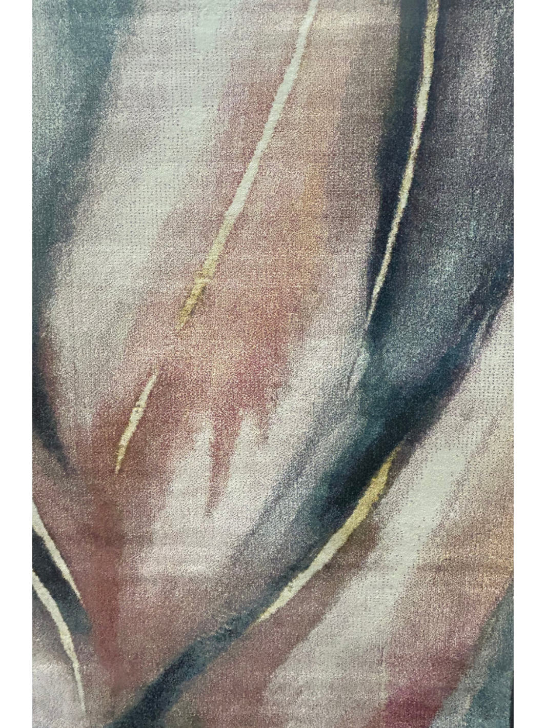 Pirea Rose Taupe Abstract Rug