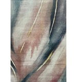 Pirea Rose Taupe Abstract Rug