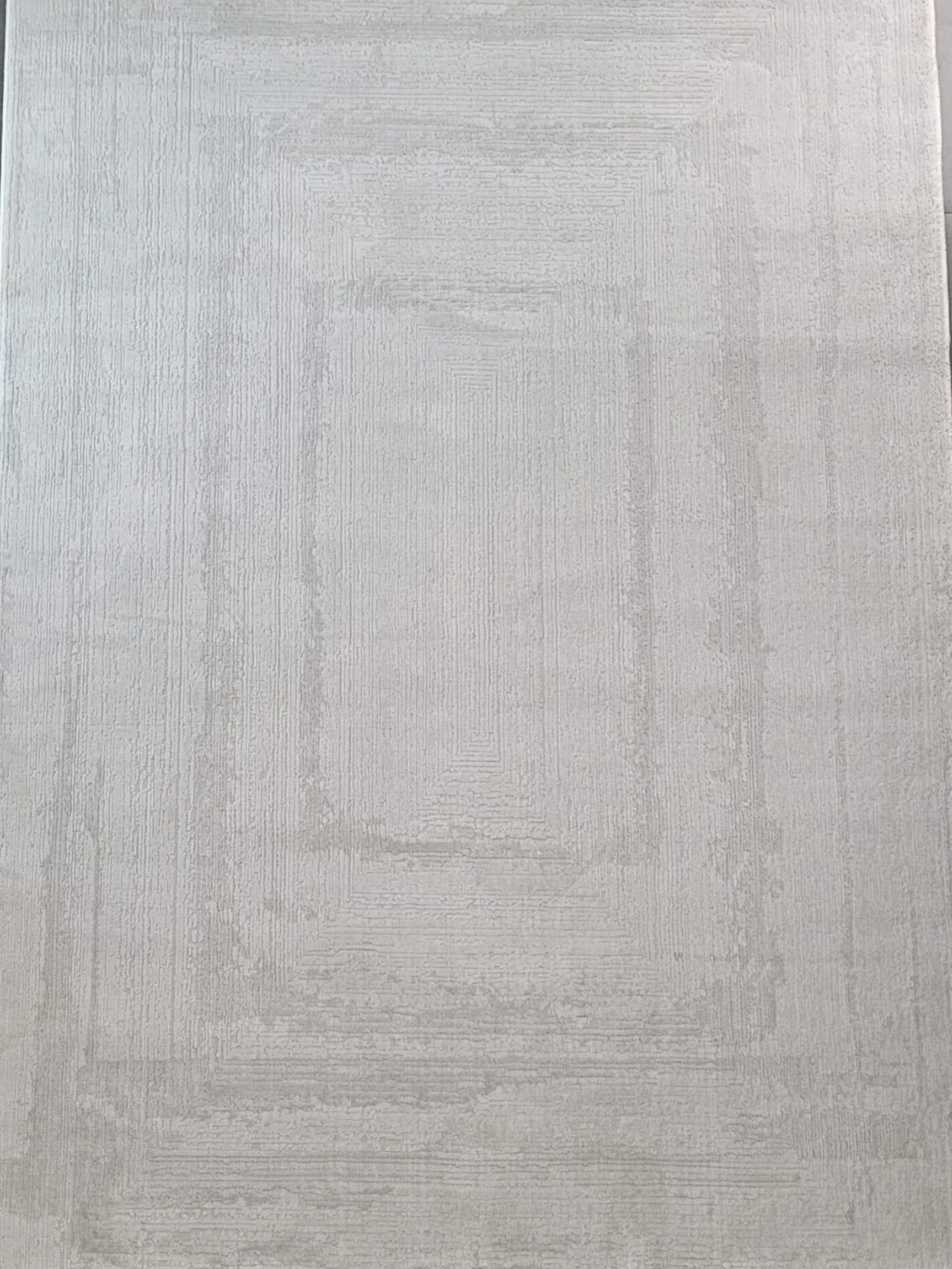 Costa Modern Textured Silver Rug