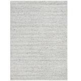 Priva Ivory Mixed Weave Wool Rug