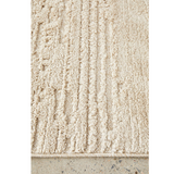 Seda Natural Textured Lines Rug