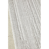 Seda Silver Textured Lines Rug
