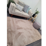 Sophie Beige Shag Rug