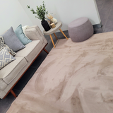 Sophie Beige Shag Rug