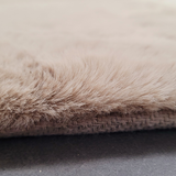 Sophie Beige Shag Rug