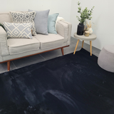 Sophie Black Shag Rug