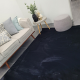 Sophie Black Shag Rug