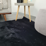 Sophie Black Shag Rug