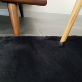 Sophie Black Shag Rug