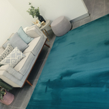 Sophie Emerald Green Shag Rug