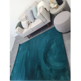 Sophie Emerald Green Shag Rug