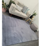 Sophie Grey Shag Rug