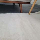 Sophie Light Beige Shag Rug
