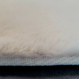 Sophie Light Beige Shag Rug