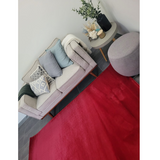 Sophie Red Shag Rug