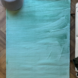 Sophie Turquoise Shag Rug