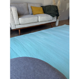 Sophie Turquoise Shag Rug