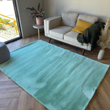 Sophie Turquoise Shag Rug