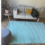 Sophie Turquoise Shag Rug