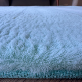 Sophie Turquoise Shag Rug