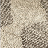 Isla Brown Beige Modern Abstract Design Wool Rug