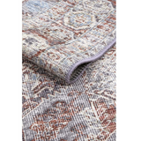 Vivien Blue Grey Tribal Medallion Rug