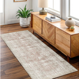 Vivien Natural Red Distressed Transitional Rug