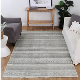 Vivien Grey Tribal Pattern Rug