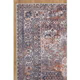 Vivien Red Black Oriental Transitional Rug