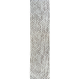 Clare Natural Diamond Lattice Wool Rug