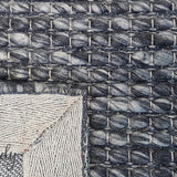 Essence Scandinavian Dark Grey Felted Wool Rug
