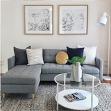 Darcy Grey Felted Wool Rug