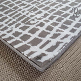 Studious Natural Grey Stripe Abstract