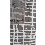 Studious Natural Grey Stripe Abstract