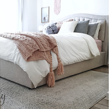 Awaken Grey Diamond Patterned Rug