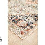 Heirloom Ivory Autumn Transitional Medallion Rug