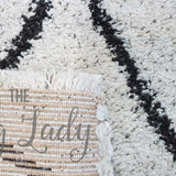 Hunter Plush Ivory Tribal Rug