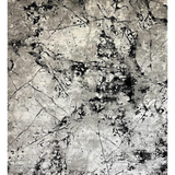 Ali Grey Black Abstract Rug