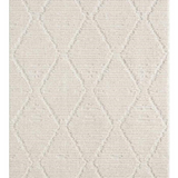 Alfie Ivory Diamond Textured Rug
