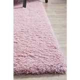 Angelica Pink Shaggy Rug