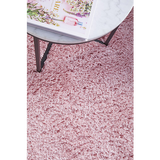 Angelica Pink Shaggy Rug