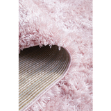 Angelica Pink Shaggy Rug