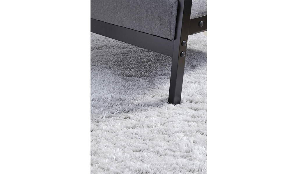 Angelica Silver Shaggy Rug – The Rug Lady