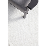 Angelica White Shaggy Rug