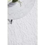 Angelica White Shaggy Rug